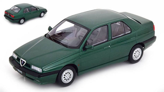 SCALE MODEL COMPATIBLE WITH ALFA ROMEO 155 1996 GREEN METALLIC 1:18 TRIPLE 9 T9-1800383