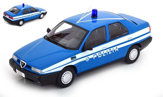 SCALE MODEL COMPATIBLE WITH ALFA ROMEO 155 1996 POLIZIA 1:18 TRIPLE 9 T9-1800386