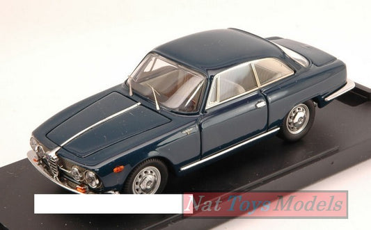 MODELLINO IN SCALA COMPATIBILE CON ALFA ROMEO 2000 SPRINT STREET 1960 BLUE 1:43 BANG BG7222