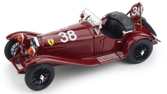SCALE MODEL COMPATIBLE WITH ALFA ROMEO 2300 N.38 WINNER 24 H SPA 1932 A.BRIVIO-E.SIENA 1:43 BRUMM BM0654