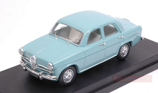 MODELLINO IN SCALA COMPATIBILE CON ALFA ROMEO GIULIETTA 1955 AZZURRO 1:43 RIO RI4118-1