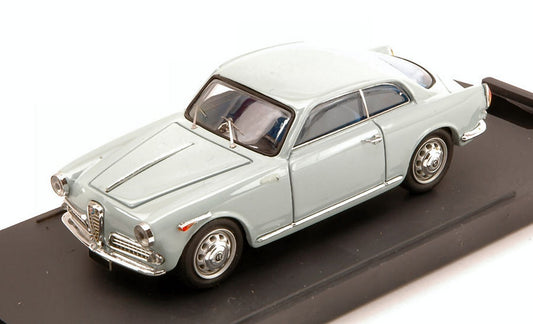 MODELLINO IN SCALA COMPATIBILE CON ALFA ROMEO GIULIETTA SP 2S STREET 1959 LIGHT BLUE 1:43 BANG BG7178