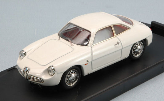 MODELLINO IN SCALA COMPATIBILE CON ALFA ROMEO GIULIETTA SZ STREET 1960 WHITE 1:43 BANG BG7161