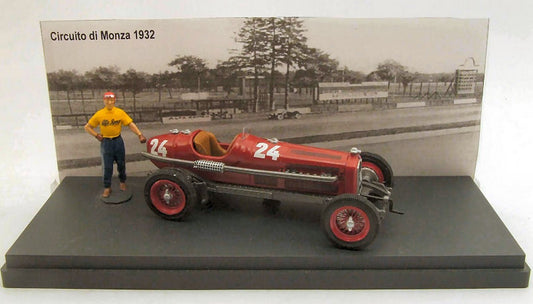 MODELLINO IN SCALA COMPATIBILE CON ALFA ROMEO P3 N.24 WINNER MONZA 1932 T.NUVOLARI 1:43 RIO RI4360P
