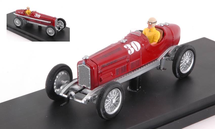 MODELLINO IN SCALA COMPATIBILE CON ALFA ROMEO P3 N.30 WINNER COPPA CIANO 1932 TAZIO NUVOLARI 1:43 RIO RI4596P