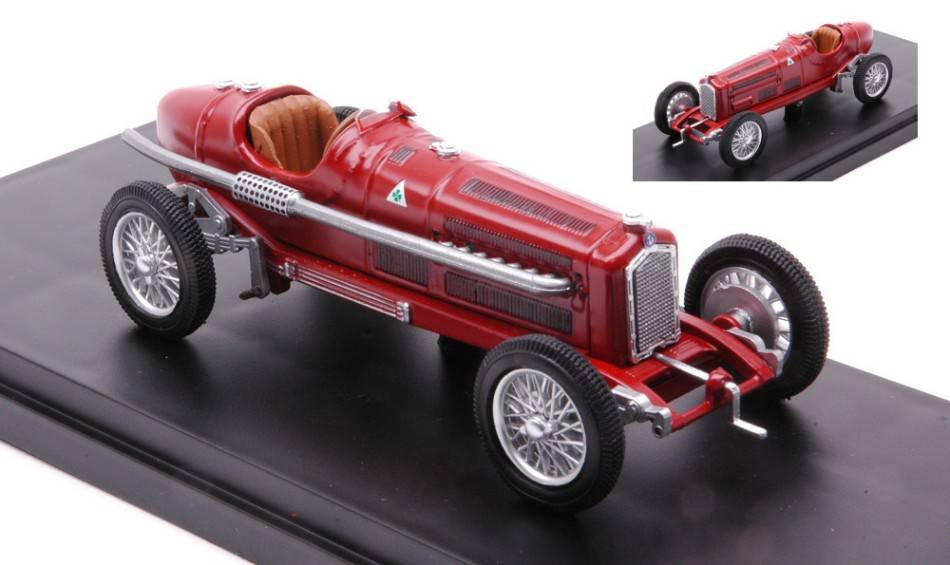 MODELLINO IN SCALA COMPATIBILE CON ALFA ROMEO P3 TIPO B QUADRIFOGLIO 1932 1:43 RIO RI4699