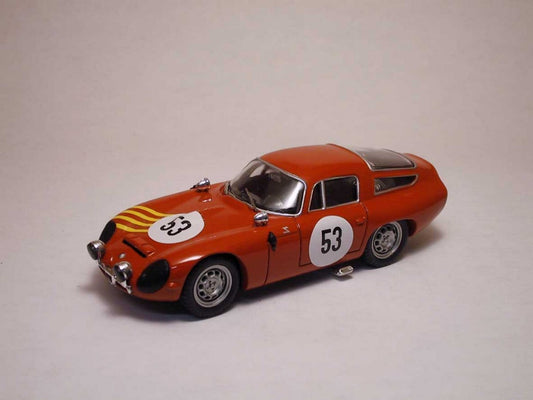 MODELLINO IN SCALA COMPATIBILE CON ALFA ROMEO TZ 1 N.53 13th (WINNER CL.) SEBRING 1964 STODDARD-CASER 1:43 BEST MODEL BT9190