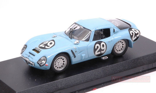 MODELLINO IN SCALA COMPATIBILE CON ALFA ROMEO TZ 2 NC 1000 KM MONZA 1967 R.MARTINI (SANGRI.LA )-VOLONTERIO BEST MODEL BT9141