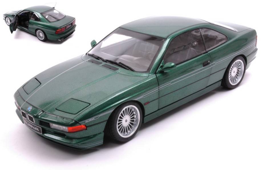 SCALE MODEL COMPATIBLE WITH ALPINA B12 5.0L 1990 ALPINA GREEN 1:18 SOLID SL1807003