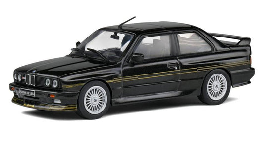 MODELLINO IN SCALA COMPATIBILE CON ALPINA E30 B6 1989 BLACK 1:43 SOLIDO SL4312002