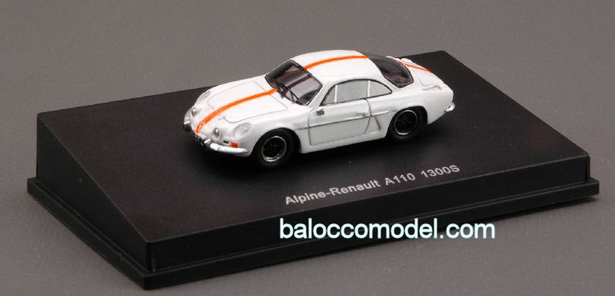 MODELLINO IN SCALA COMPATIBILE CON ALPINE A 110 1300 66 WHITE 1:87 SPARK MODEL S87100