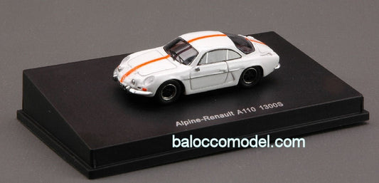 MODELLINO IN SCALA COMPATIBILE CON ALPINE A 110 1300 66 WHITE 1:87 SPARK MODEL S87100