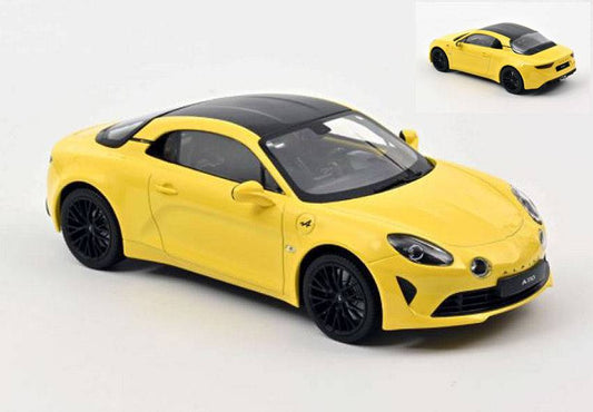 MODÈLE RÉDUIT COMPATIBLE AVEC ALPINE A110 COLOR EDITION 2020 JAUNE 1:18 NOREV NV185315