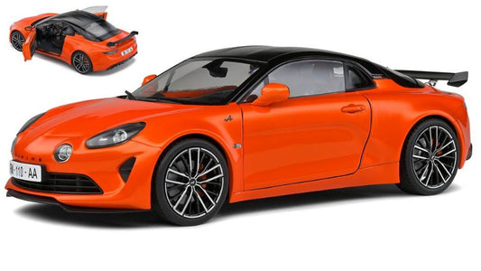 SCALE MODEL COMPATIBLE WITH ALPINE A110S 2022 FIRE ORANGE 1:18 SOLID SL1801617