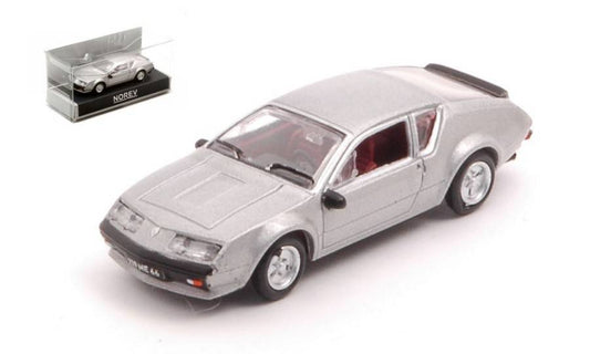 SCALE MODEL COMPATIBLE WITH ALPINE A310 1977 GRAY METALLIC 1:87 NOREV NV517819