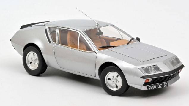 SCALE MODEL COMPATIBLE WITH ALPINE A310 V6 1979 SILVER 1:18 NOREV NV185320