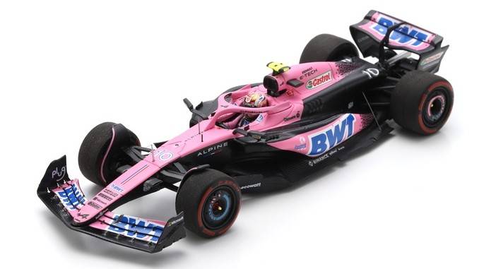 SCALE MODEL COMPATIBLE WITH ALPINE A523 N.10 9th BAHRAIN GP 2023 PIERRE GASLY 1:43 SPARK MODEL S8567