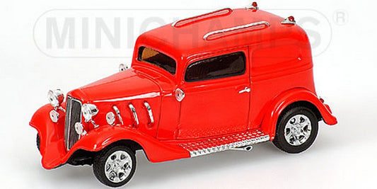 SCALE MODEL COMPATIBLE WITH AMERICAN HOT ROAD RED 1:43 MINICHAMPS PM400142264
