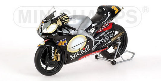 MODÈLE RÉDUIT COMPATIBLE AVEC APRILIA M.MELANDRI 2002 1:12 MINICHAMPS PM122020003