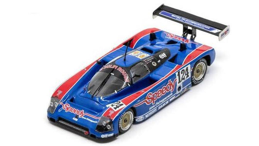 MODELE REDUIT COMPATIBLE AVEC ARGO JM19C N.124 21ème LM 1988 ROUSSELOT-ROY-MESSAOUDI 1:43 SPARK MODEL S7318