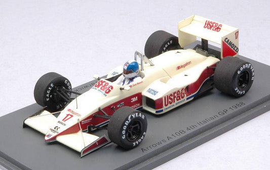 MODELE REDUIT COMPATIBLE AVEC ARROWS A10B DEREK WARWICK 1988 4ème GP D'ITALIE 1:43 SPARK MODEL S3911