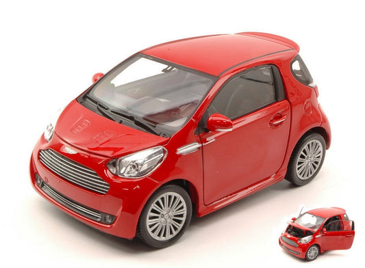 MODELE REDUIT COMPATIBLE AVEC ASTON MARTIN CYGNET 2010 ROUGE 1:24 WELLY WE4028R