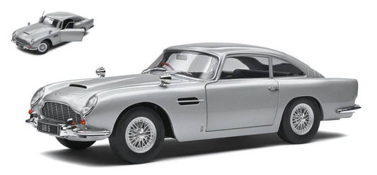 MODELE REDUIT COMPATIBLE AVEC ASTON MARTIN DB5 1964 SILVER BOULCH 1:18 SOLID SL1807101