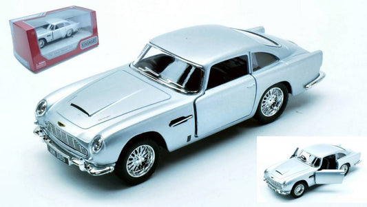 MODELE REDUIT COMPATIBLE AVEC ASTON MARTIN DB5 ARGENT 12 cm KINSMART BOX KT5406WS