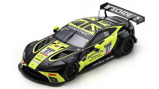 MODELE REDUIT COMPATIBLE AVEC ASTON MARTIN GT3 N.97 24 H SPA 2022 PITTARD-FAGG-NOUET-DE ANGELIS 1:43 SPARK MODEL SB536