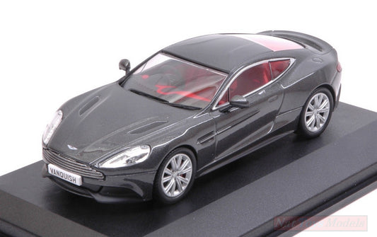 MODELE REDUIT COMPATIBLE AVEC ASTON MARTIN VANQUISH COUPE RHD ARGENT 1:43 OXFORD OXF43AMV003