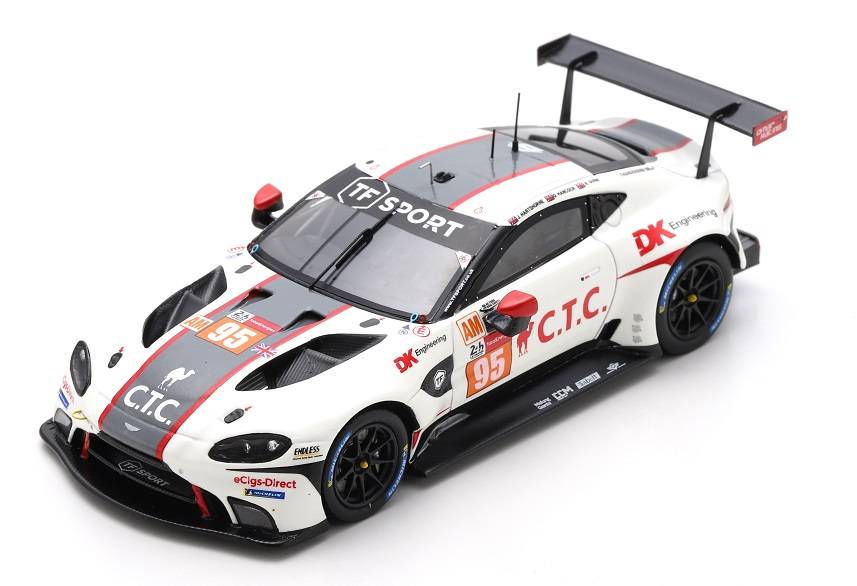 MODÈLE RÉDUIT COMPATIBLE AVEC ASTON MARTIN VANTAGE AMR N.95 LM 2021 GUNN-HANCOCK-HARTSHORNE 1:43 SPARK MODEL S8273