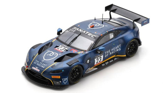 SCALE MODEL COMPATIBLE WITH ASTON MARTIN VANTAGE GT3 N.234 24 H SPA 2022 GUNN-RIBERAS-EASTWOOD 1:43 SPARK MODEL SB521