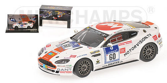 MODÈLE RÉDUIT COMPATIBLE AVEC ASTON MARTIN VANTAGE N.60 NURBURGRING 2010 1:43 MINICHAMPS PM437101360