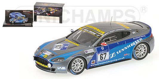 MODÈLE RÉDUIT COMPATIBLE AVEC ASTON MARTIN VANTAGE N.67 NURBURGRING 2010 1:43 MINICHAMPS PM437101367
