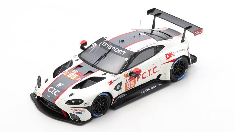 SCALE MODEL COMPATIBLE WITH ASTON MARTIN VANTAGE N.95 LM 2021 HARTSHORNE-HANCOCK-GUNN 1:18 SPARK MODEL 18S705