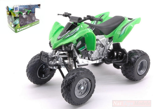 MODELE REDUIT COMPATIBLE AVEC ATV-QUAD KAWASAKI KFX 450 R 1:12 NEW RAY NY57503K