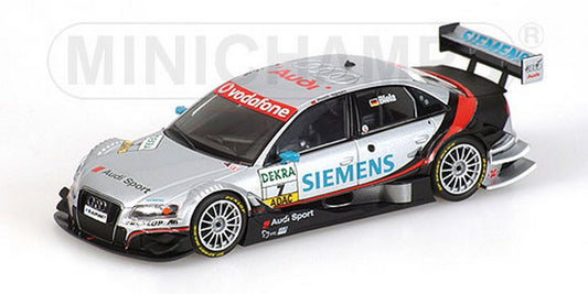 SCALE MODEL COMPATIBLE WITH AUDI A 4 N.7 F.BIELA ​​DTM 2007 1:43 MINICHAMPS PM400071797