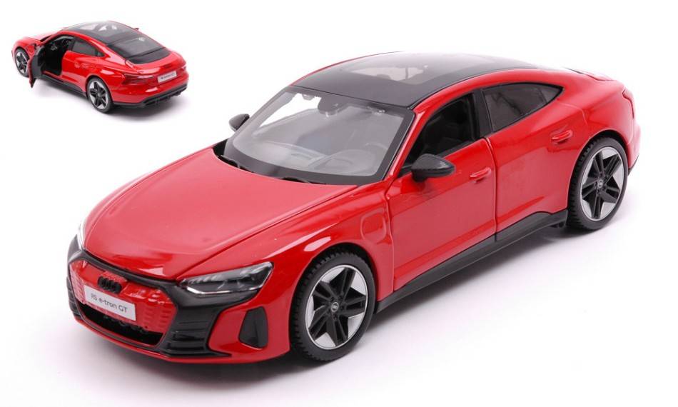MODELE REDUIT COMPATIBLE AVEC AUDI e-TRON GT 2022 ROUGE 1:24 MAISTO MI32907R