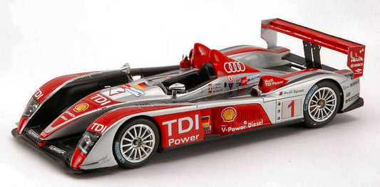MODELE REDUIT COMPATIBLE AVEC AUDI R 10 N.1 6ème LM 2008 1:43 SPARK MODEL S0684