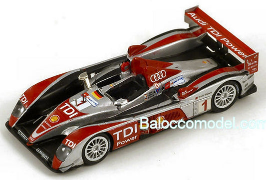 MODELE REDUIT COMPATIBLE AVEC AUDI R 10 N.1 6ème LM 2008 1:87 SPARK MODEL S87094