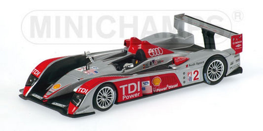 SCALE MODEL COMPATIBLE WITH AUDI R 10 N.2 WINN.12h SEBR. 07 1:43 MINICHAMPS PM400071692