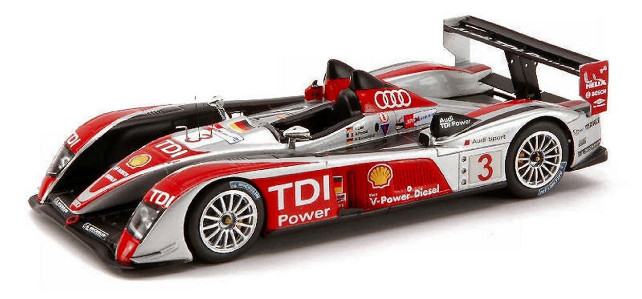 MODELE REDUIT COMPATIBLE AVEC AUDI R 10 N.3 4ème LM 2008 1:43 SPARK MODEL S0685