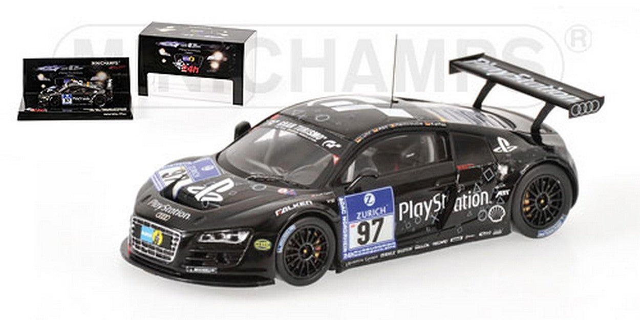MODELE REDUIT COMPATIBLE AVEC AUDI R 8 N.97 NURBURGRING 09 1:43 MINICHAMPS PM437091997