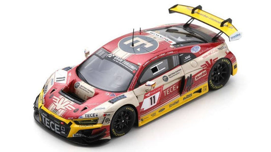 MODÈLE RÉDUIT COMPATIBLE AVEC AUDI R8 GT3 N.11 24 H NURBURGRING 2022 ERHART-KAFFER-HEIMRICH-KLASEN SPARK MODEL SG849