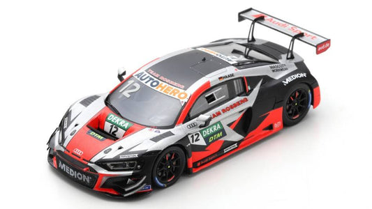MODELE REDUIT COMPATIBLE AVEC AUDI R8 GT3 N.12 DTM 2021 CHRISTOPHER HAASE 1:43 SPARK MODEL SG804