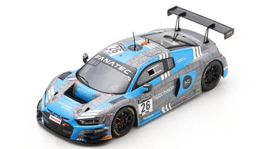 MODELE REDUIT COMPATIBLE AVEC AUDI R8 GT3 N.26 24 H SPA 2021 GREEN-TAMBAY-HUTCHISON 1:43 SPARK MODEL SB474