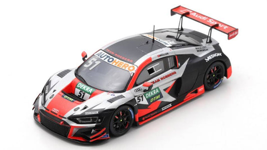 MODELE REDUIT COMPATIBLE AVEC AUDI R8 GT3 N.51 DTM 2021 NICO MULLER 1:43 SPARK MODEL SG815