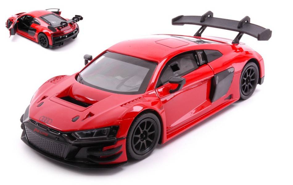 SCALE MODEL COMPATIBLE WITH AUDI R8 LMS GT3 RED 1:24 MOTORMAX MTM79380R