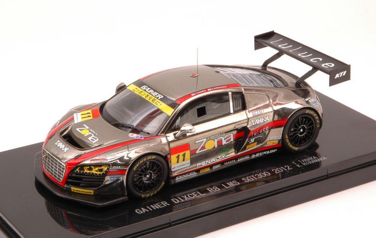 MODELE REDUIT COMPATIBLE AVEC AUDI R8 LMS N.11 SUPER GT300 2012 TANAKA-HIRANAKA 1:43 EBBRO EB44754