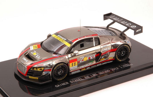 MODELE REDUIT COMPATIBLE AVEC AUDI R8 LMS N.11 SUPER GT300 2012 TANAKA-HIRANAKA 1:43 EBBRO EB44754